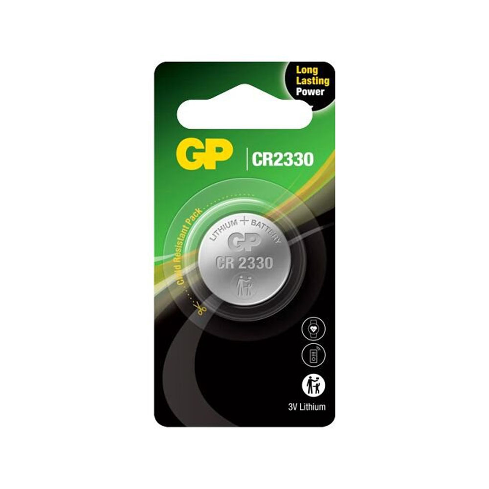 matshop.gr - GP ΜΠΑΤΑΡΙΕΣ ΝΟΜΙΣΜΑΤΟΣ ΛΙΘΙΟΥ 3V CR2330 1/BLISTER