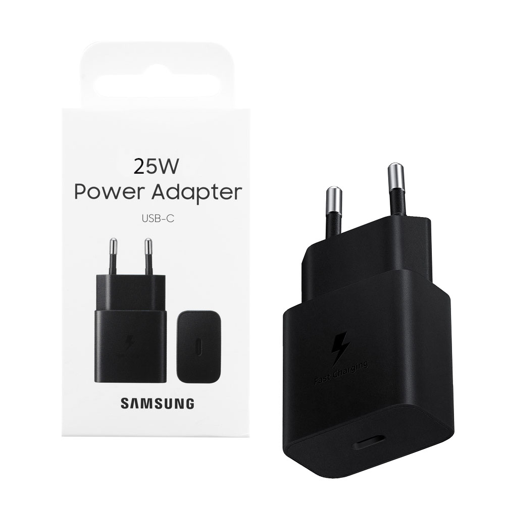 matshop.gr - TRAVEL SAMSUNG EP-T2510NBEGEU GAN PD 3.0 TYPE C 5V 3A/9V 2.77A 25W BLACK PACKING OR