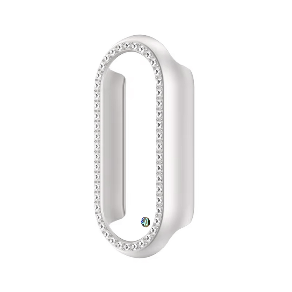 VOLTE-TEL ΘΗΚΗ XIAOMI SMART BAND 9/9NF 1.62" 9H 0.30mm PC EDGE COVER STARLIGHT WITH STRASS