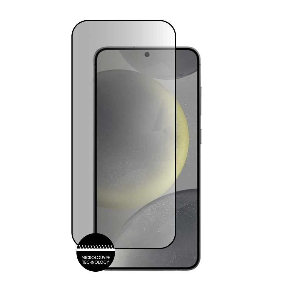IDOL 1991 PREMIUM PRIVACY ANTISPY TEMPERED GLASS SAMSUNG S25 5G 6.2in 9H 0.25mm SEMI CURVED FULL GLUE BLACK - Image 6