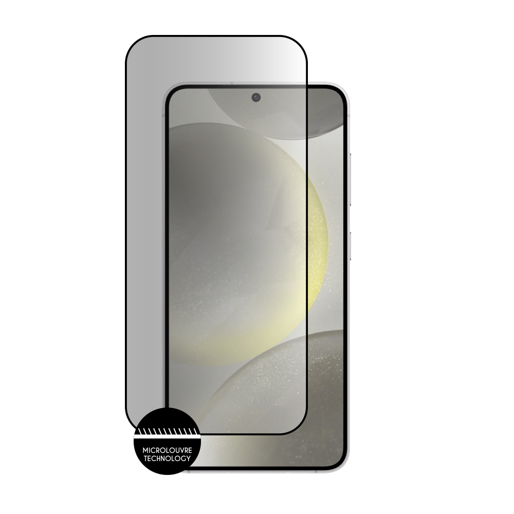 IDOL 1991 PREMIUM PRIVACY ANTISPY TEMPERED GLASS SAMSUNG S25 PLUS 5G 6.7in 9H 0.25mm SEMI CURVED FULL GLUE BLACK - Image 6