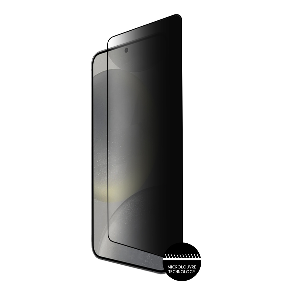 IDOL 1991 PRIVACY ANTISPY TEMPERED GLASS SAMSUNG S25 5G 6.2in 9H 0.2mm 3D SEMI CURVED EDGE GLUE FINGER UNLOCK BLACK - Image 7