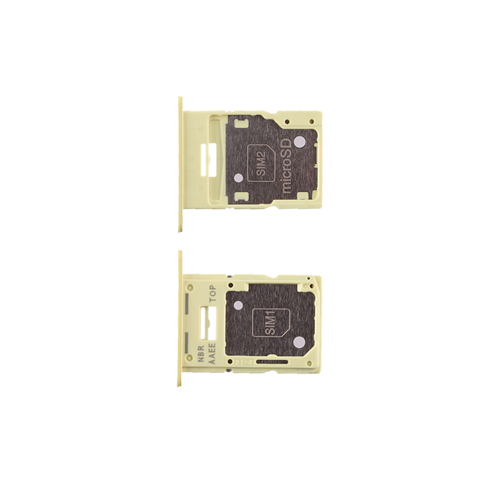 SAMSUNG A15 4G A155 SIM CARD + MEMORY HOLDER YELLOW GH98-48940G ORIGINAL SERVICE PACK