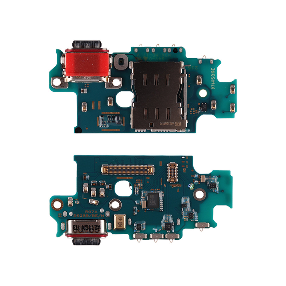 SAMSUNG S24 PLUS S926 (TYPE C) ΠΛΑΚΕΤΑ ΚΟΝΕΚΤΟΡΑ ΦΟΡΤΙΣΗΣ+AUDIO PORT+SIM READER-ΜΙΚΡΟΦΩΝΟ GH96-16542A ORIGINAL SERVICE PACK