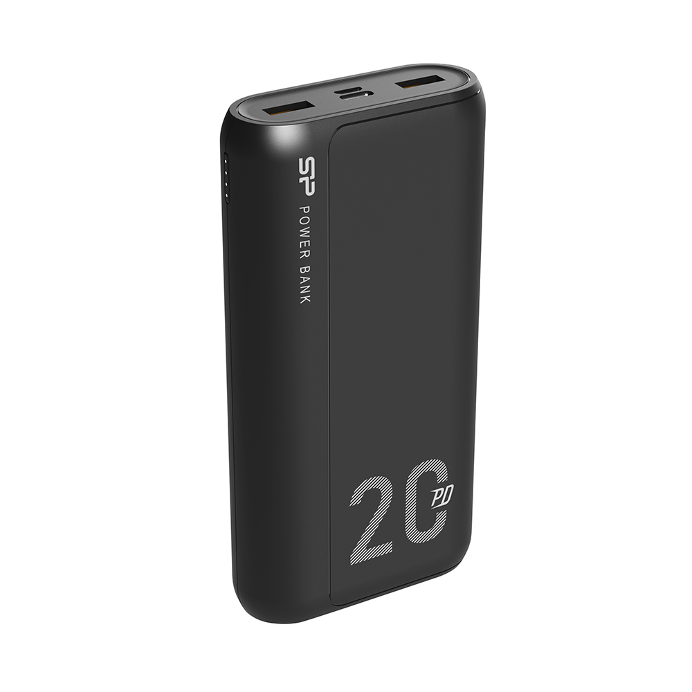 SILICON POWER POWER BANK QS15 20000mAh OUTPUT USB X 2 5V-3A/5V-3A max/ TYPE C 5V-3A /INPUT MICRO USB & TYPE C 5V-3A BLACK OR - Image 4