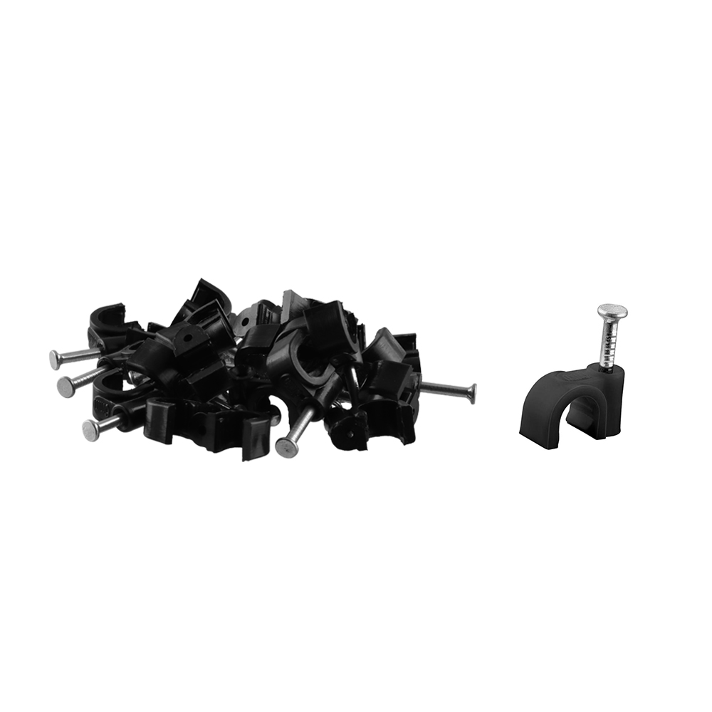 HYPER-FIX ΡΟΚΑ ΓΙΑ ΔΙΑΜΕΤΡΟ ΚΑΛΩΔΙΟΥ 6mm ΥΨΟΣ 8.1mm - ΚΑΡΦΙ 1.70x15mm ΜΑΥΡΟ - KOYTI 100 ΤΕΜ - Image 3