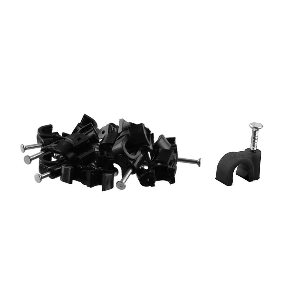HYPER-FIX ΡΟΚΑ ΓΙΑ ΔΙΑΜΕΤΡΟ ΚΑΛΩΔΙΟΥ 7mm ΥΨΟΣ 8.9mm - ΚΑΡΦΙ 1.70x16,9mm ΜΑΥΡΟ - KOYTI 100 ΤΕΜ - Image 3