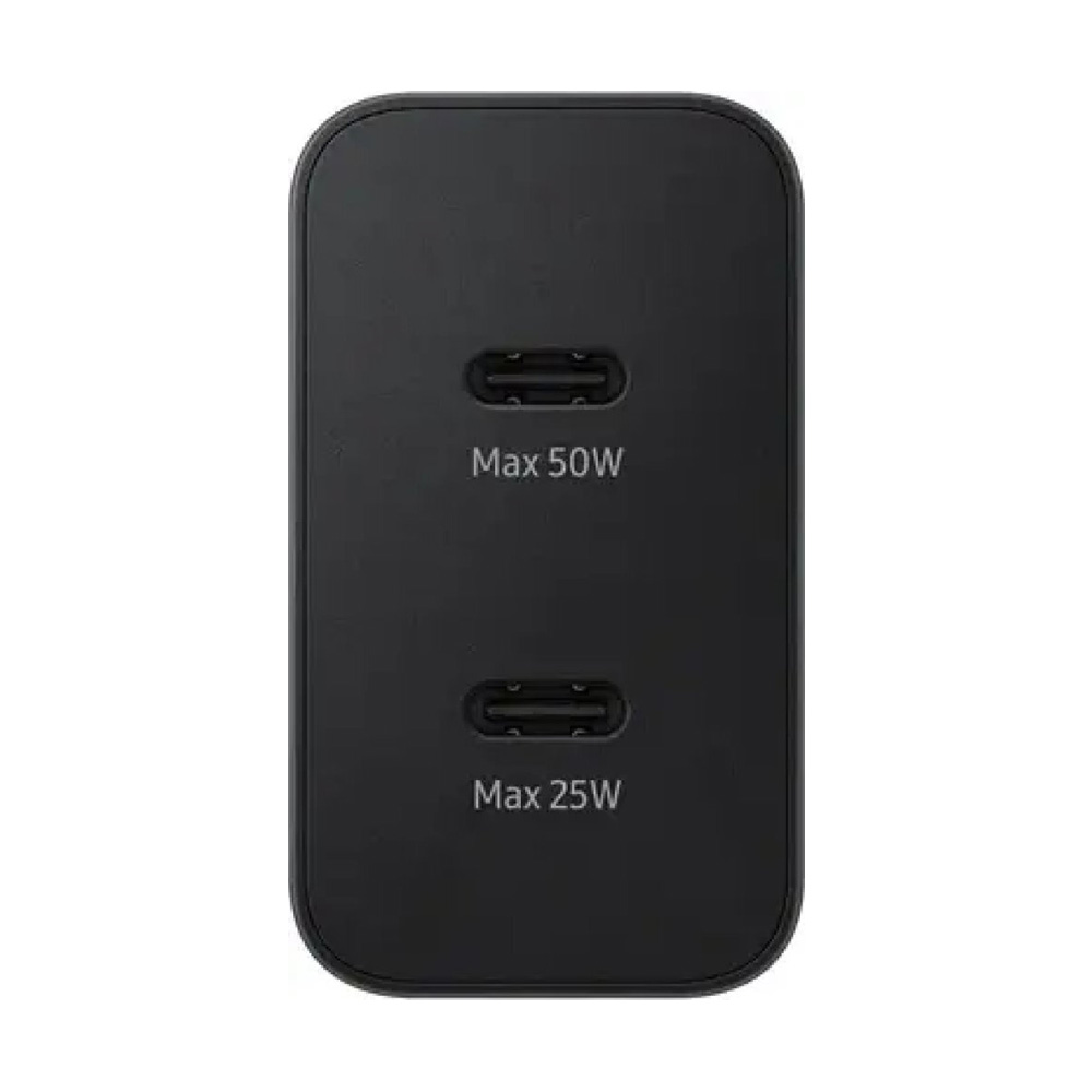 TRAVEL SAMSUNG EP-T5020XBE DUAL TYPE C 5V 3A/9V 3A/15V 3A/20V 2.5A 50W MAX FAST CHARGE+USB TYPE C TO TYPE C 5A BLACK PACKING - Image 3