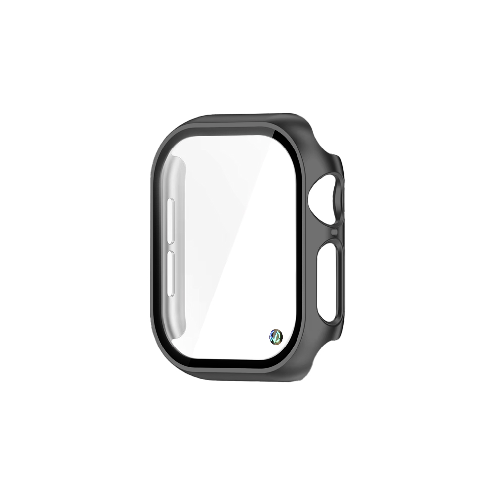 VOLTE-TEL PC EDGE COVER TEMPERED GLASS APPLE WATCH 10/ WATCH 11 46mm 1.96in 9H 0.30mm WITH KEY 3D FULL GLUE FULL COVER GREY - Image 4