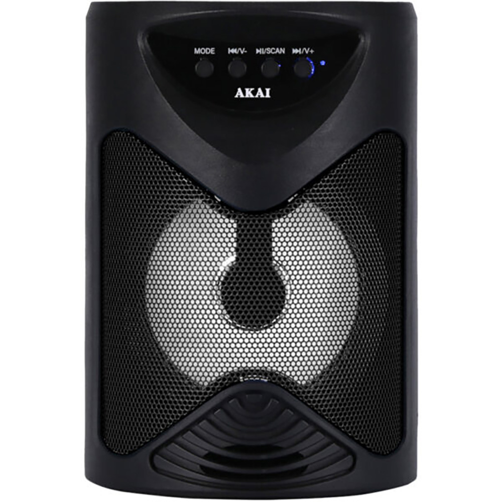 AKAI ABTS-704 PARTY SPEAKER ΦΟΡΗΤΟ ΗΧΕΙΟ BLUETOOTH ΜΕ LED, TWS, USB, MICRO SD, AUX ΚΑΙ ΕΙΣΟΔΟ ΜΙΚΡΟΦΩΝΟΥ 5W ΓΙΑ ΚΑΡΑΟΚΕ - Image 4