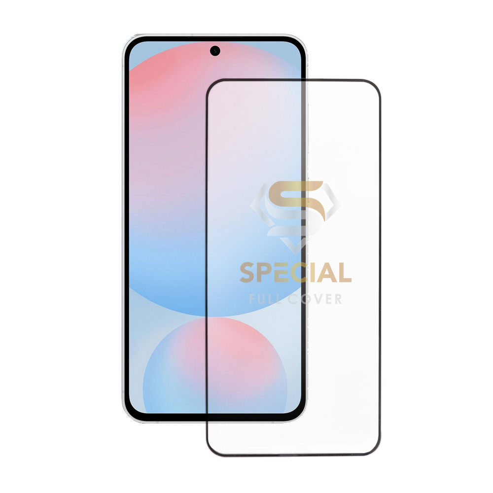 IDOL 1991 SPECIAL TEMPERED GLASS SAMSUNG S24 FE S721 6.7in 9H 0.25mm FULL COVER FULL GLUE BLACK