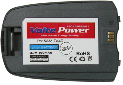 ΜΠΑΤΑΡΙΑ SAMSUNG ZV40 900mAh Li-ion VoltePower - Image 2
