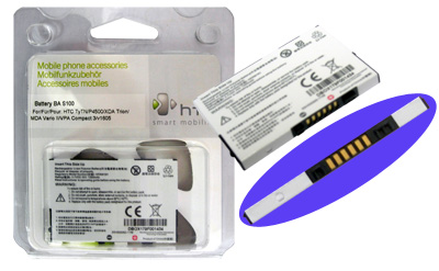ΜΠΑΤΑΡΙΑ DBOX17670 HTC S100 TyNT 1350mAh PACKING OR - Image 2