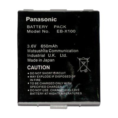 ΜΠΑΤΑΡΙΑ PANASONIC X100 650mAh Li-ion - Image 2
