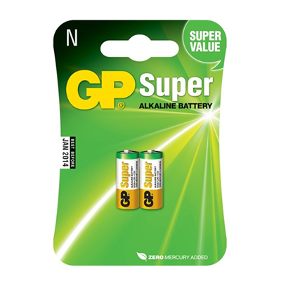 GP ΜΠΑΤΑΡΙΕΣ ΑΛΚΑΛΙΚΕΣ LR1/LR01/N/E90/910A 1.5V SUPER MICRO ALKALINE 2/BLISTER - Image 3