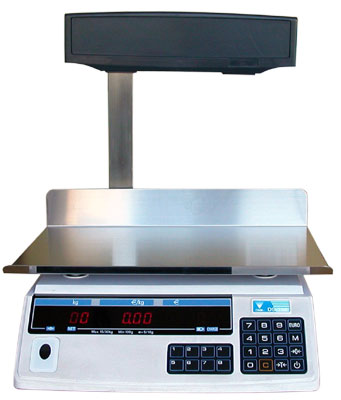 ΖΥΓΟΣ ΗΛΕΚΤΡΙΚΟΣ DS-788Ρ 6KG+15KG (ΜΕ ΠΥΡΓΟ) - Image 2