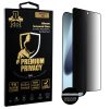 IDOL 1991 TEMPERED GLASS IPHONE 17 PRO 6.3" 9H 0.25mm PREMIUM PRIVACY ANTISPY SEMI CURVED FULL GLUE BLACK