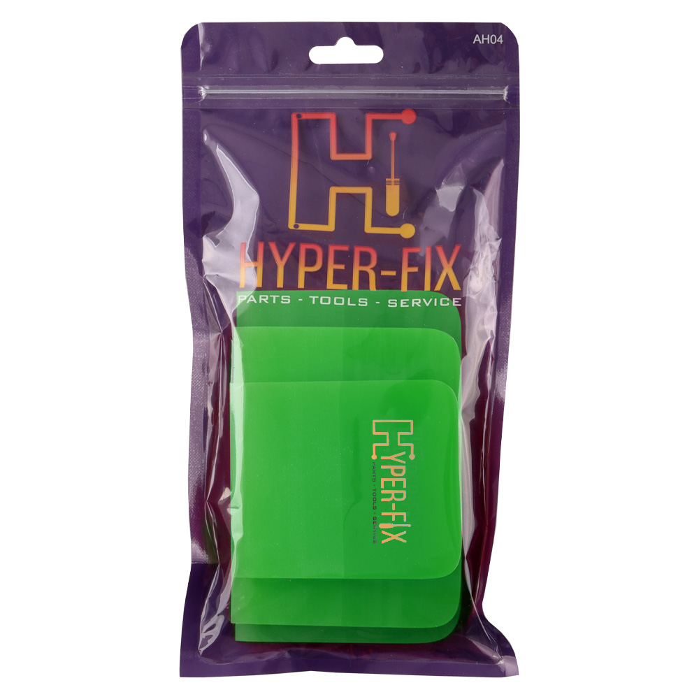 HYPER-FIX ΣΕΤ 3 ΤΕΜΑΧΙΩΝ ΕΥΚΑΜΠΤΕΣ ΣΠΑΤΟΥΛΕΣ ΣΙΛΙΚΟΝΗΣ ΓΙΑ FILM ΚΑΙ TEMPERED GLASS (SMALL, MEDIUM, LARGE) ΠΡΑΣΙΝΟ - Image 2