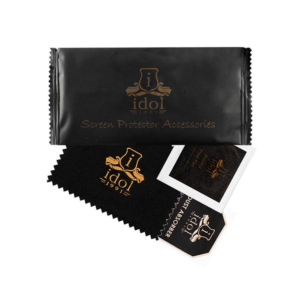 IDOL 1991 TEMPERED UV GLASS REALME GT 7 PLUS/7 PRO 6.78" 9H 0.20mm 10D SEMI WITH GLUE-TOOL FINGER UNLOCK FULL COVER TRANSPARENT - Image 3
