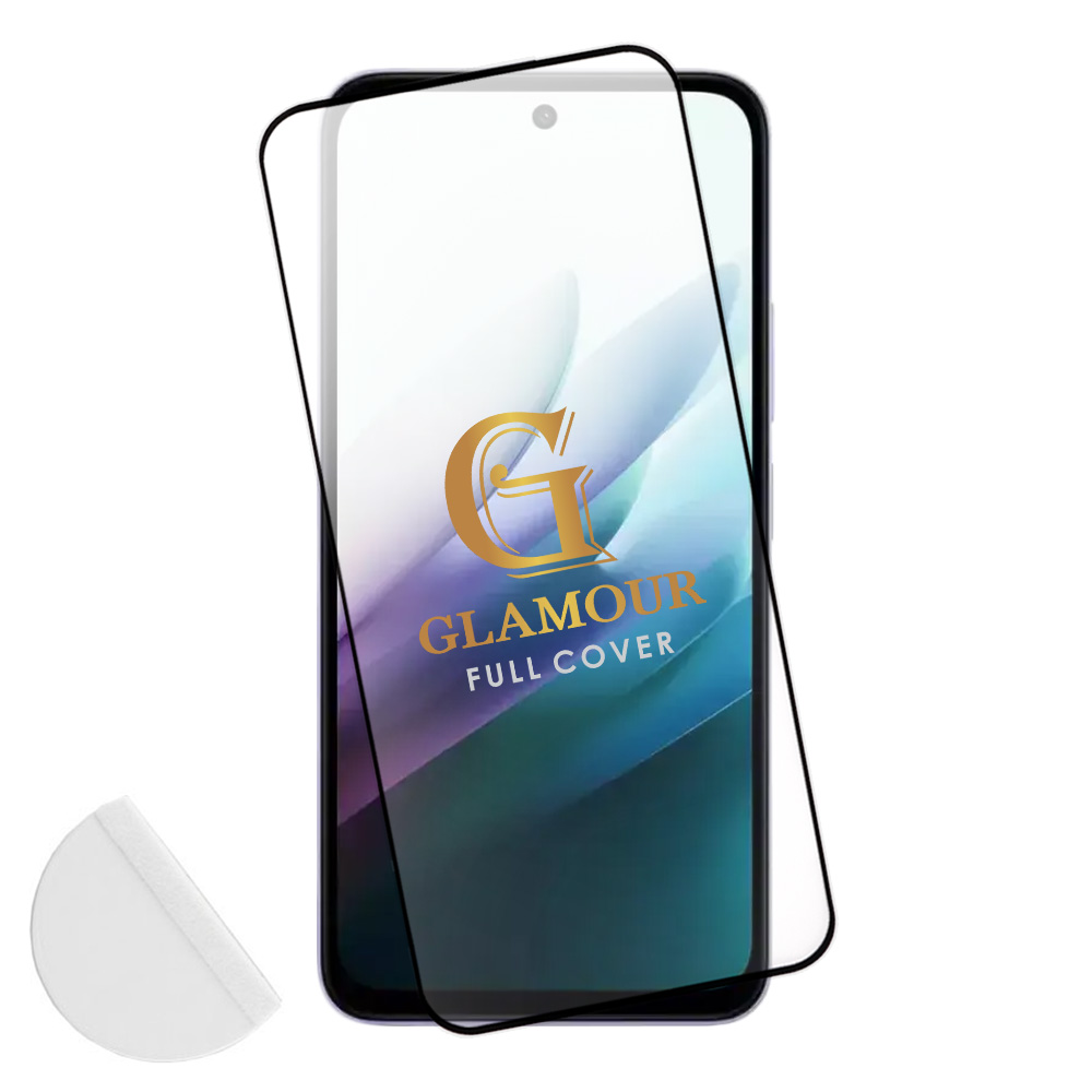 IDOL 1991 TEMPERED GLASS XIAOMI REDMI NOTE 15 4G 6.9" 9H 0.30mm GLAMOUR FULL COVER 3D EDGE GLUE FINGER UNLOCK BLACK