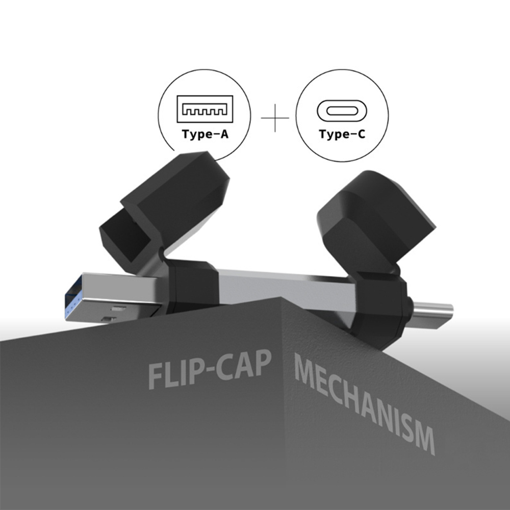 SILICON POWER USB - TYPE C FLASH DRIVE 256GB 200MB/s USB 3.2+OTG C51 200MBps SP256GBUC3C51V1S - Image 4