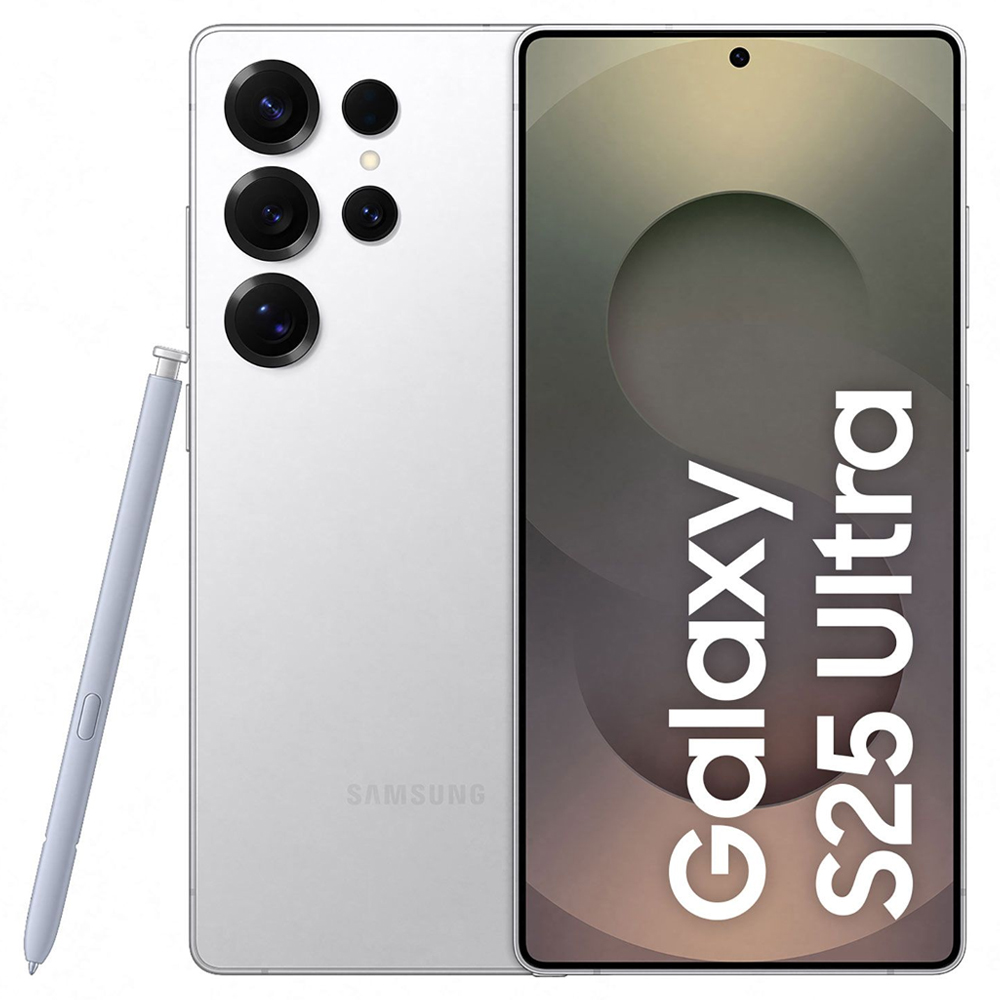 ΚΙΝΗΤΟ SAMSUNG GALAXY S25 ULTRA S938 5G 6.9in 12GB/256GB DUAL SIM TITANIUM WHITE SILVER GR