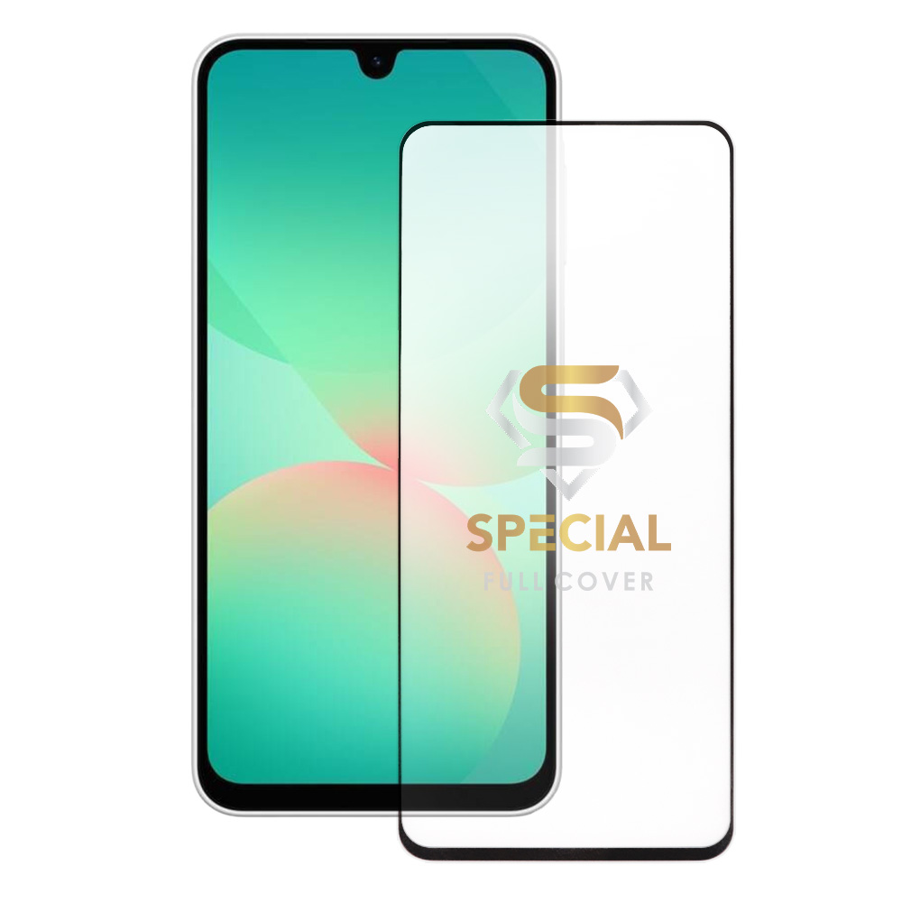 IDOL 1991 TEMPERED GLASS SAMSUNG A26 5G A266 6.7" 9H 0.25mm SPECIAL FULL COVER FULL GLUE BLACK