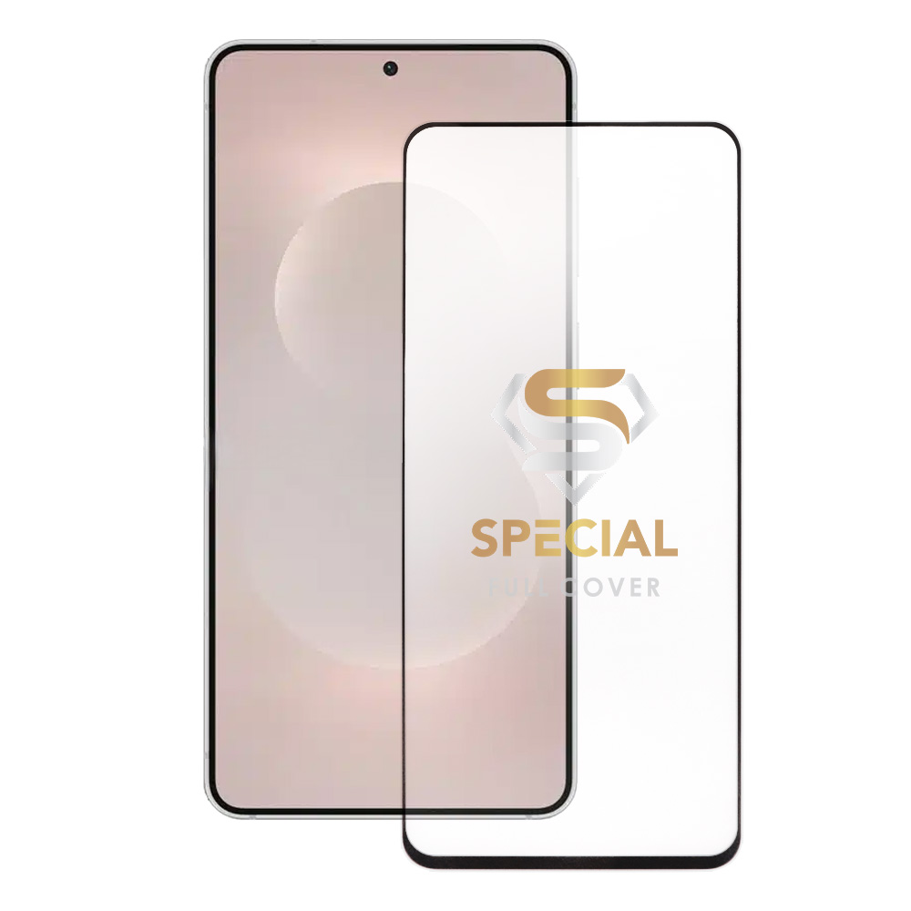 IDOL 1991 TEMPERED GLASS SAMSUNG S26 EDGE 5G 6.66" 9H 0.20mm SPECIAL FULL COVER FULL GLUE BLACK