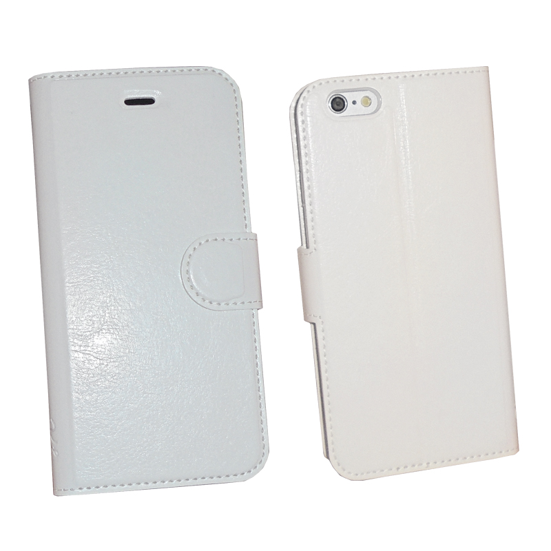 VOLTE-TEL ΘΗΚΗ IPHONE 6S/6 4.7" LEATHER-TPU BOOK STAND WHITE - Image 5
