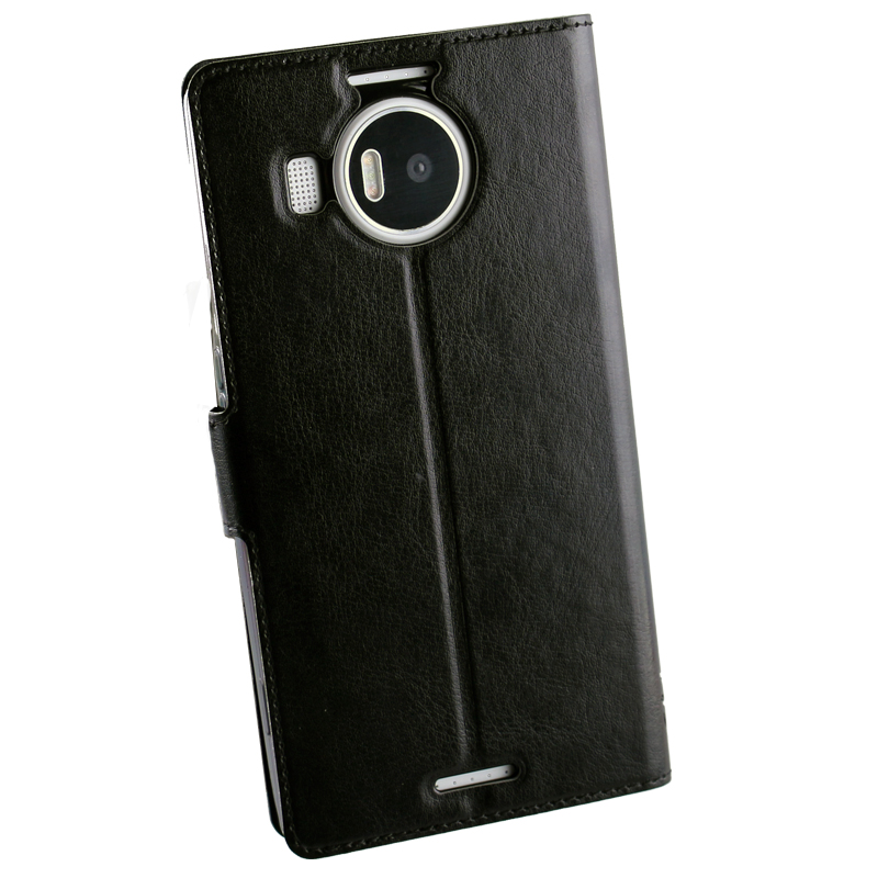 VOLTE-TEL ΘΗΚΗ MICROSOFT LUMIA 950 XL LEATHER-TPU BOOK STAND BLACK - Image 5