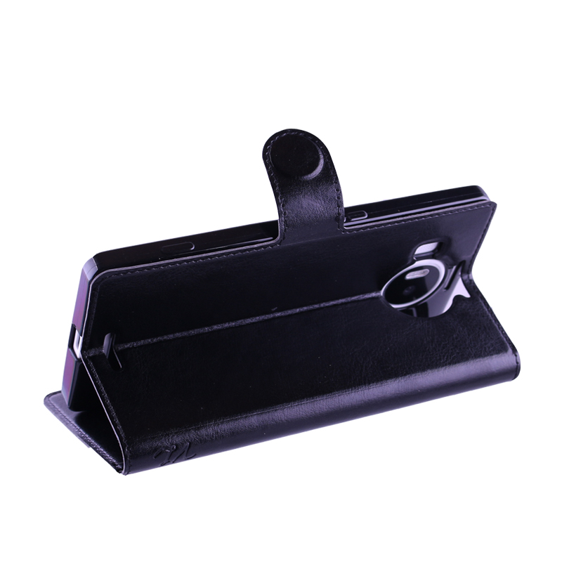 VOLTE-TEL ΘΗΚΗ MICROSOFT LUMIA 950 XL LEATHER-TPU BOOK STAND BLACK - Image 4
