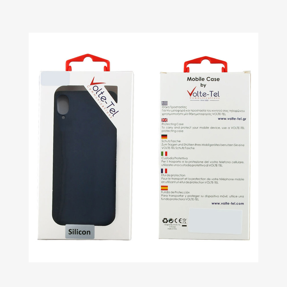 VOLTE-TEL ΘΗΚΗ SAMSUNG S20 ULTRA G988 6.9" SILICON TPU CAMERA GUARD BLUE - Image 2