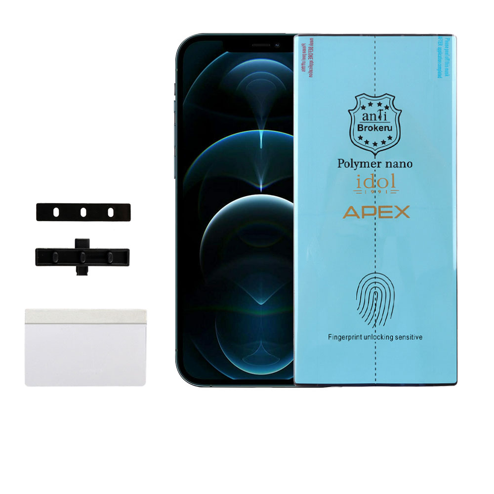 IDOL 1991 APEX POLYMER NANOTECH FILM IPHONE 12 MINI 5.4in FULL COVER WITH INSTALLATION KIT - Image 9