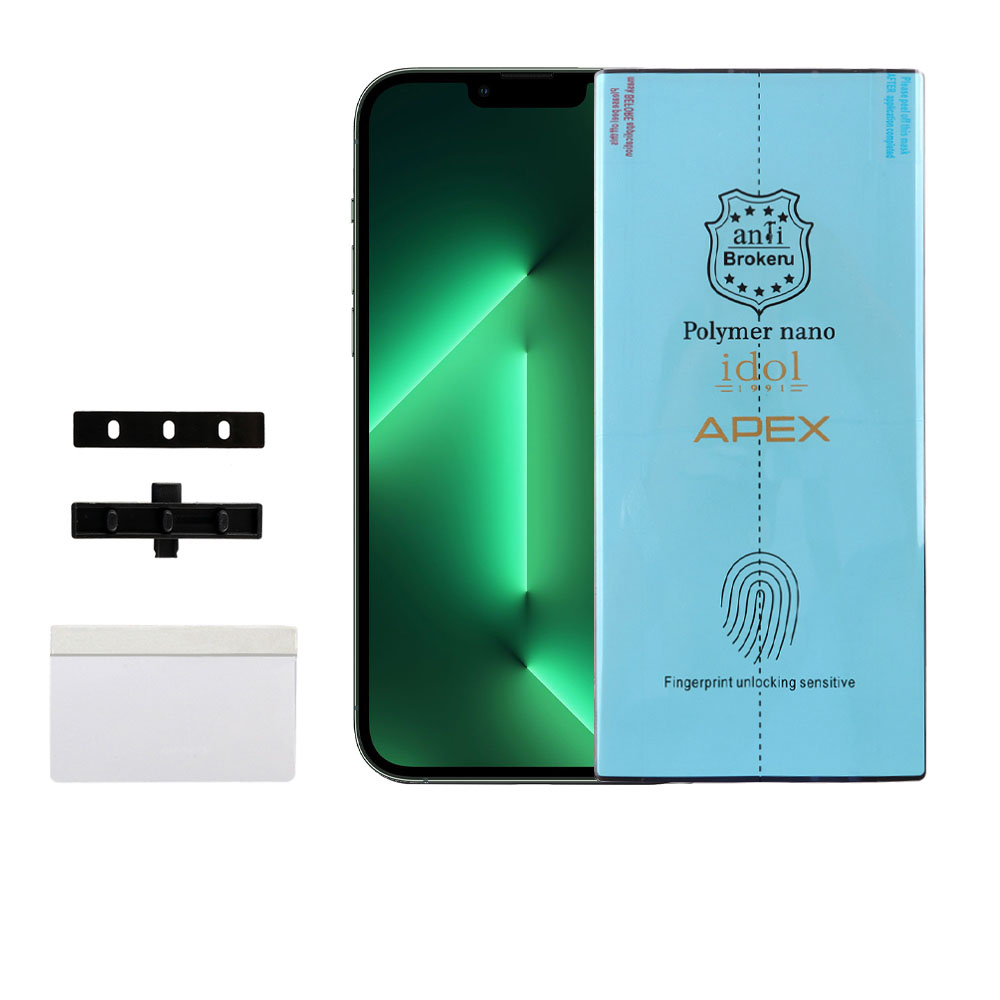 IDOL 1991 APEX POLYMER NANOTECH FILM IPHONE 14 PRO / IPHONE 14 6.1in FULL COVER WITH INSTALLATION KIT - Image 9