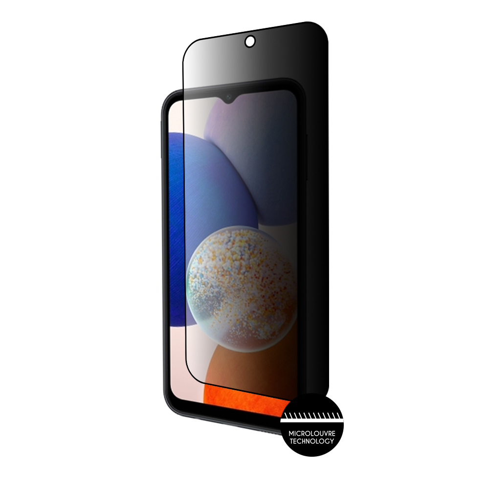 IDOL 1991 PRIVACY ANTISPY TEMPERED GLASS SAMSUNG A14 4G A145/A14 5G A146 6.6in 9H 0.25mm SEMI CURVED FULL GLUE BLACK - Image 6