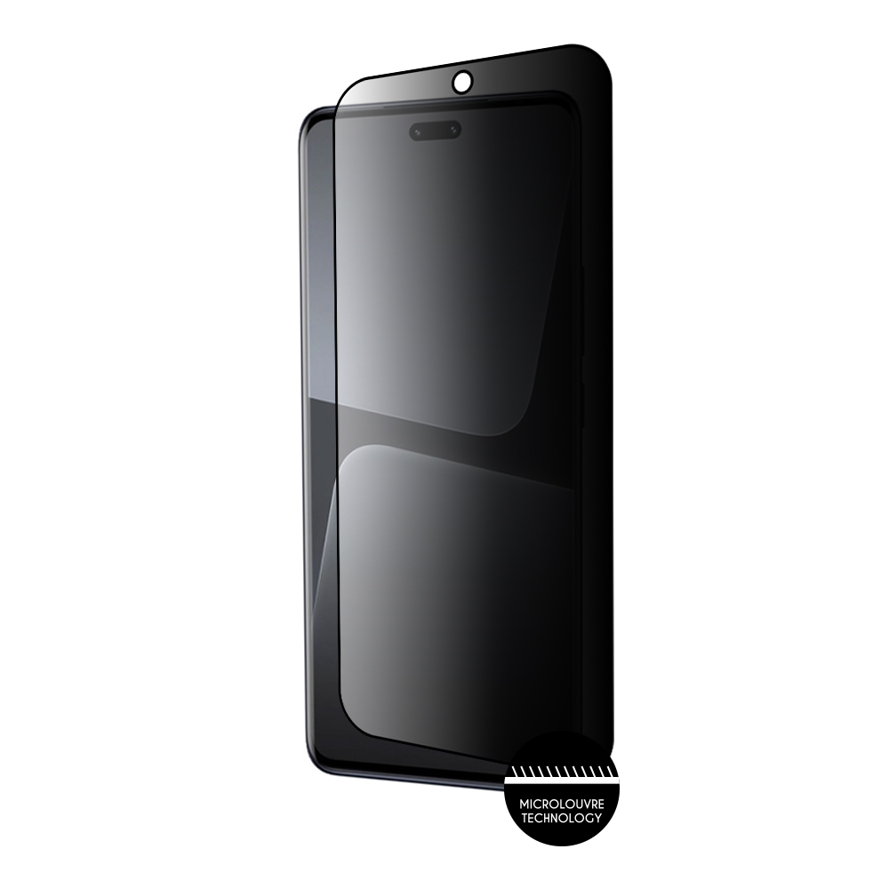 IDOL 1991 PRIVACY ANTISPY TEMPERED GLASS XIAOMI 13 5G 6.36in 9H 0.25mm SEMI CURVED FULL GLUE BLACK - Image 6