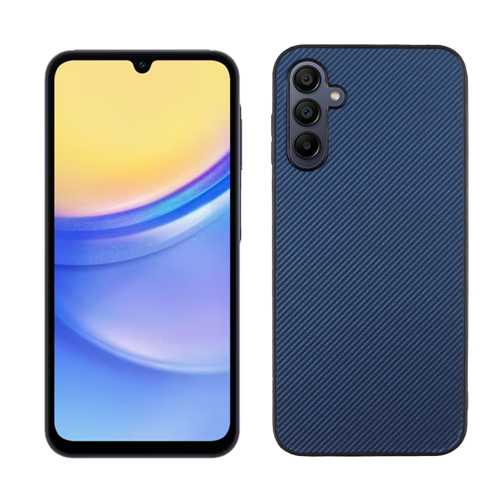 VOLTE-TEL CARBON LIFT ΘΗΚΗ SAMSUNG A15 4G A155/A15 5G A156 6.4in CAMERA GUARD PROTECTION BLUE - Image 5