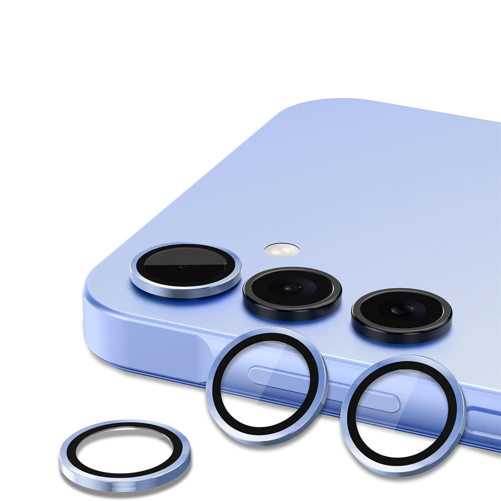 VOLTE-TEL CAMERA GLASS COVER SAMSUNG A15 4G A155/A15 5G A157 6.4in 9H 0.30MM EASY APPLICATION BLUE - Image 4