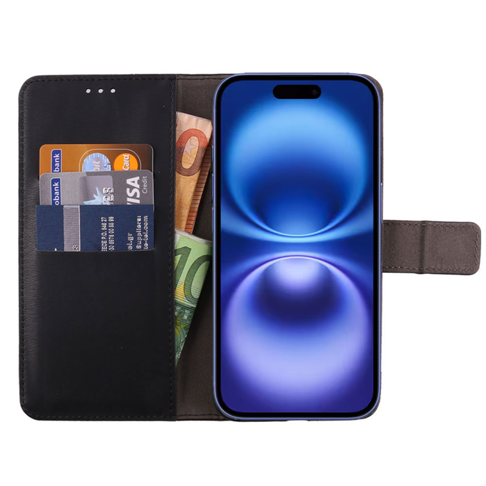 VOLTE-TEL ALLURE ΘΗΚΗ IPHONE 16 6.1in MAGNET BOOK STAND CLIP BLACK - Image 6