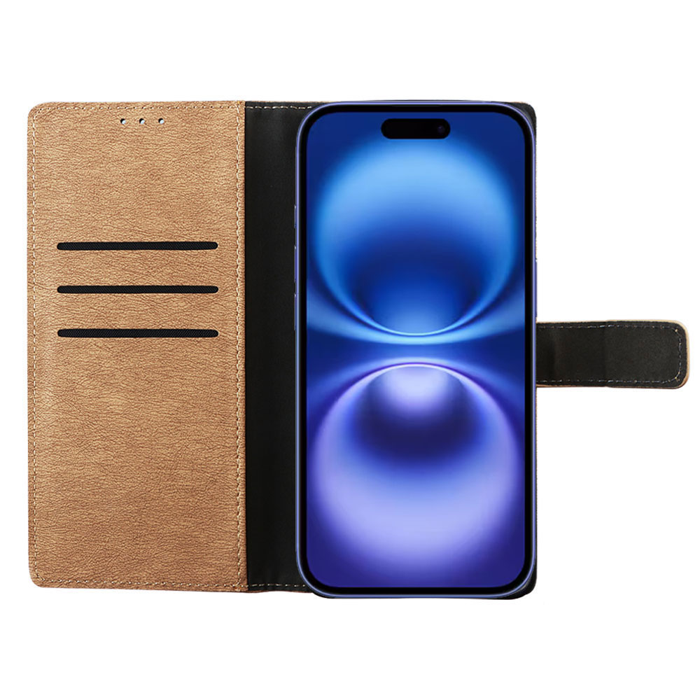 VOLTE-TEL ALLURE ΘΗΚΗ IPHONE 16 PLUS 6.7in MAGNET BOOK STAND CLIP GOLD - Image 6