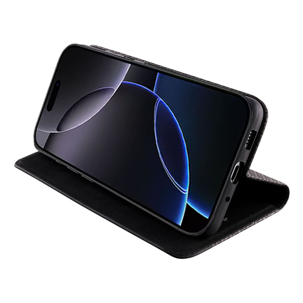 IDOL 1991 ELITE ΘΗΚΗ IPHONE 16 PRO MAX 6.9in ANTI-RFID BOOK STAND BLACK - Image 4