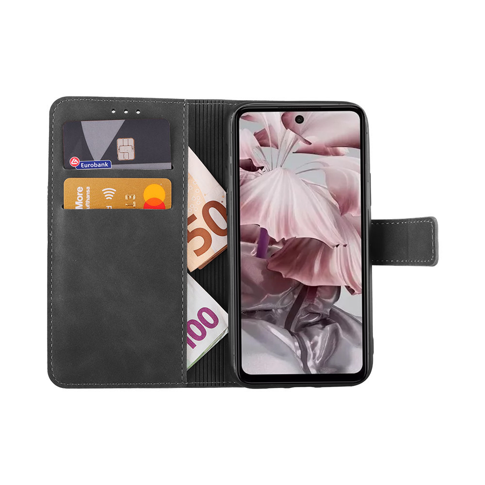 LIME ESSENTIAL ΘΗΚΗ HMD PULSE/PULSE PRO/PULSE PLUS 6.56in MAGNET BOOK STAND CLIP GREY - Image 5