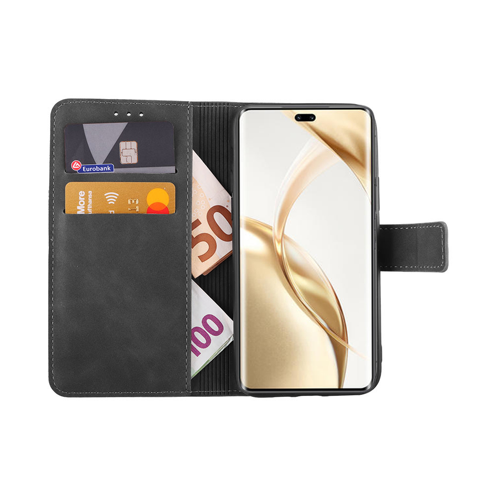 LIME ESSENTIAL ΘΗΚΗ HONOR 200 5G 6.7in MAGNET BOOK STAND CLIP GREY - Image 5