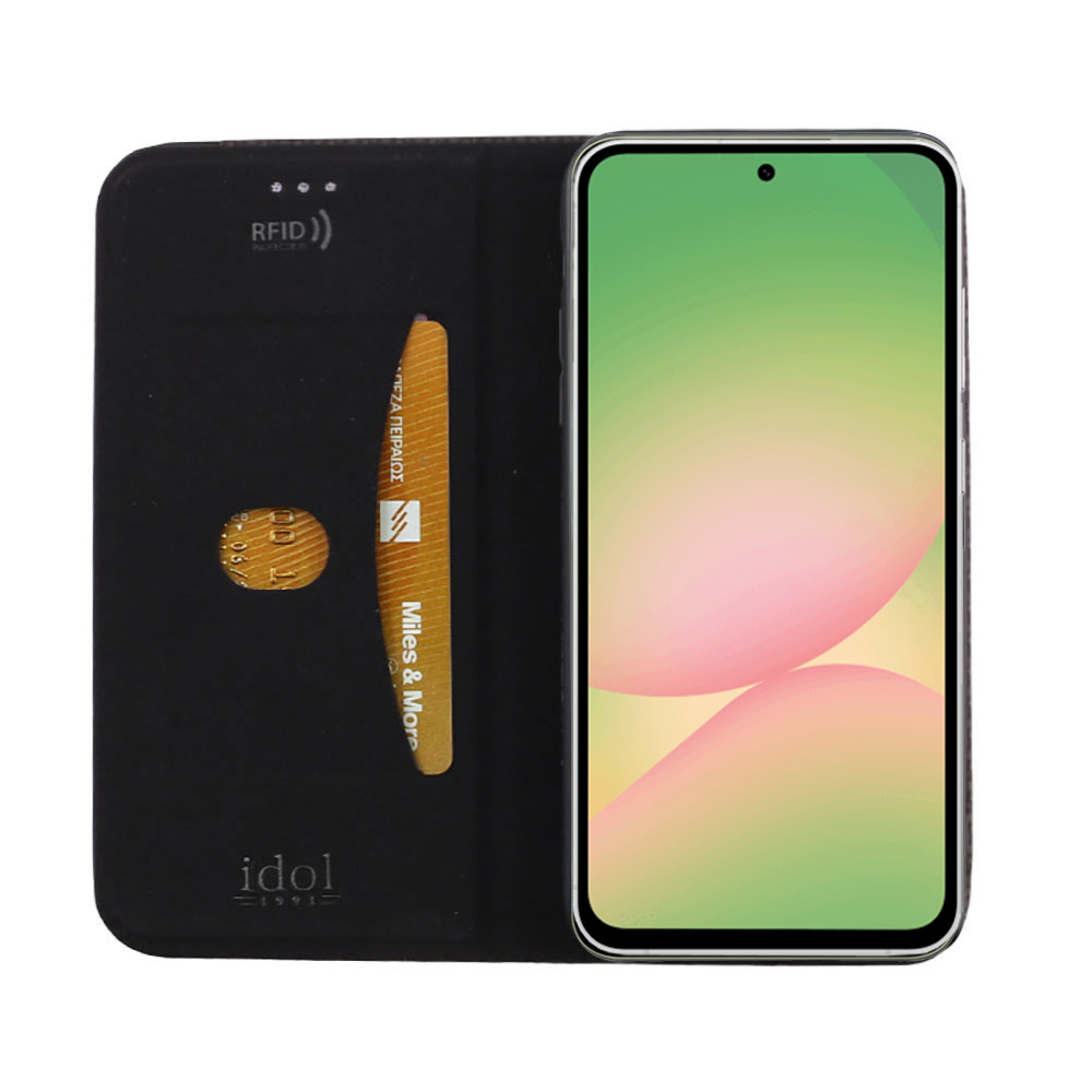 IDOL 1991 ELITE ΘΗΚΗ SAMSUNG A56 5G A566 6.7in ANTI-RFID BOOK STAND BLACK - Image 7