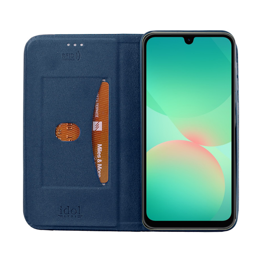 IDOL 1991 ELITE ΘΗΚΗ SAMSUNG A26 5G A266 6.7in ANTI-RFID BOOK STAND BLUE - Image 7