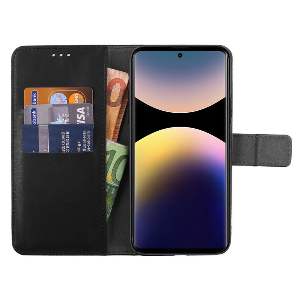VOLTE-TEL ALLURE ΘΗΚΗ XIAOMI REDMI NOTE 14 PRO 4G 6.67in MAGNET BOOK STAND CLIP BLACK - Image 6