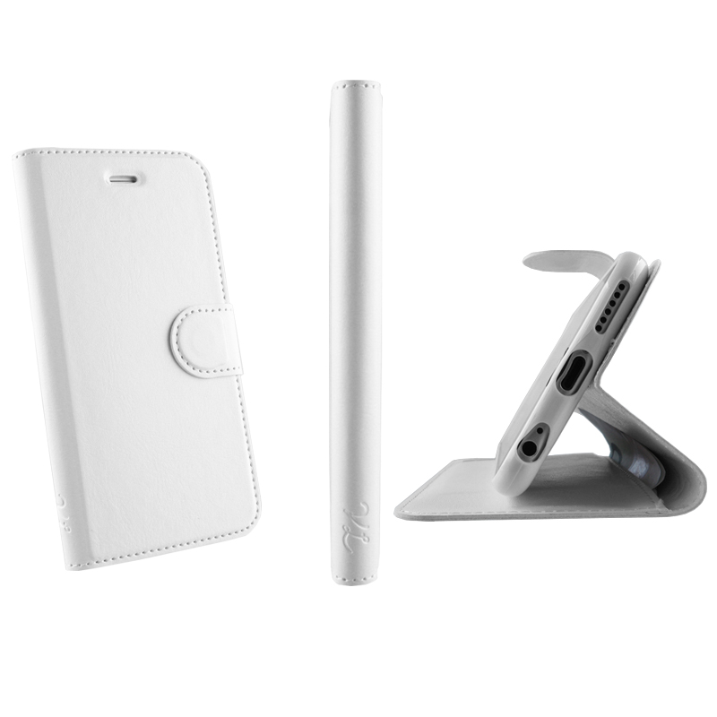 VOLTE-TEL ΘΗΚΗ IPHONE 6S PLUS/6 5.5" LEATHER-TPU BOOK STAND WHITE - Image 2