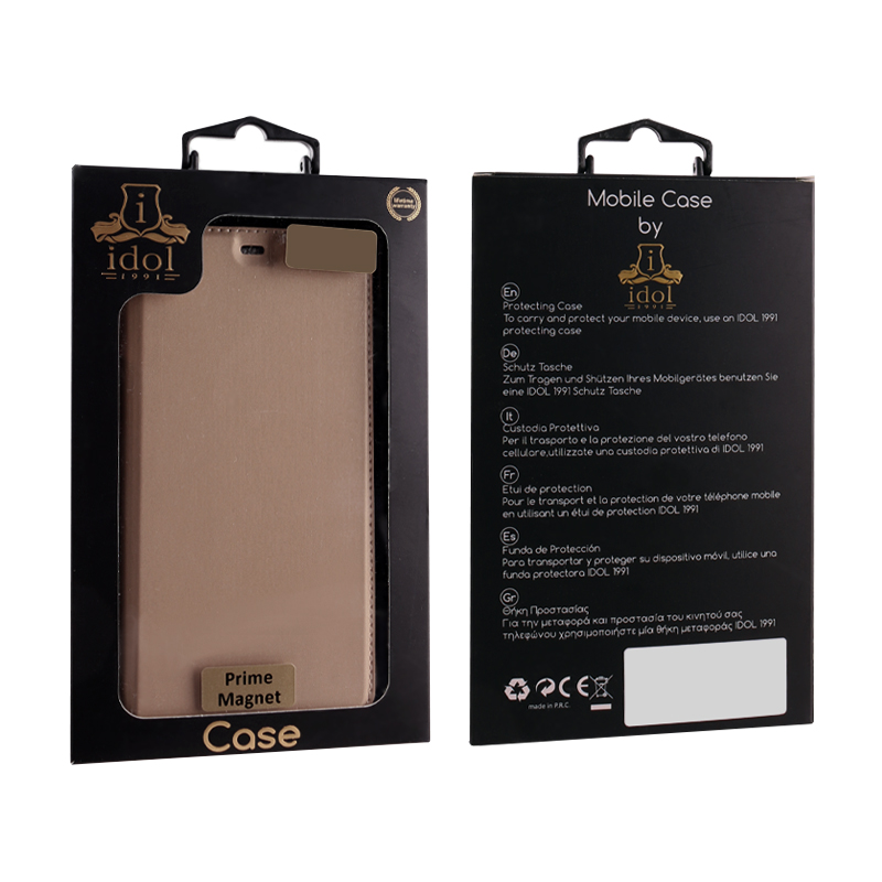 IDOL 1991 ΘΗΚΗ HUAWEI P30 6.1" PRIME MAGNET BOOK STAND GOLD - Image 2
