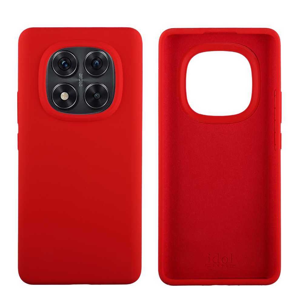IDOL 1991 VELVET ELITE TPU ΘΗΚΗ XIAOMI REDMI NOTE 14 PRO 5G/POCO X7 6.67in 4 SIDE CAMERA GUARD RED