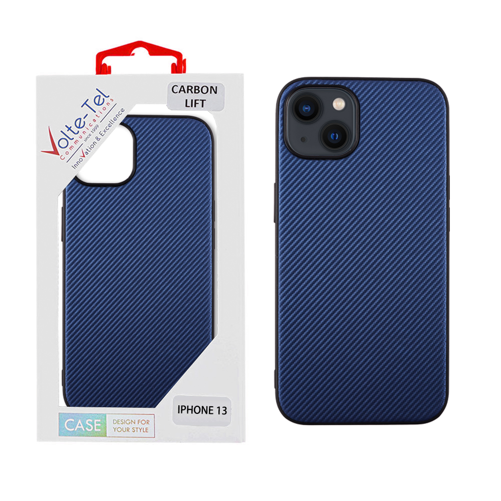 VOLTE-TEL CARBON LIFT ΘΗΚΗ IPHONE 13 6.1in CAMERA GUARD BLUE